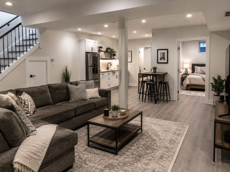 Basement Finishing ADU Contractor